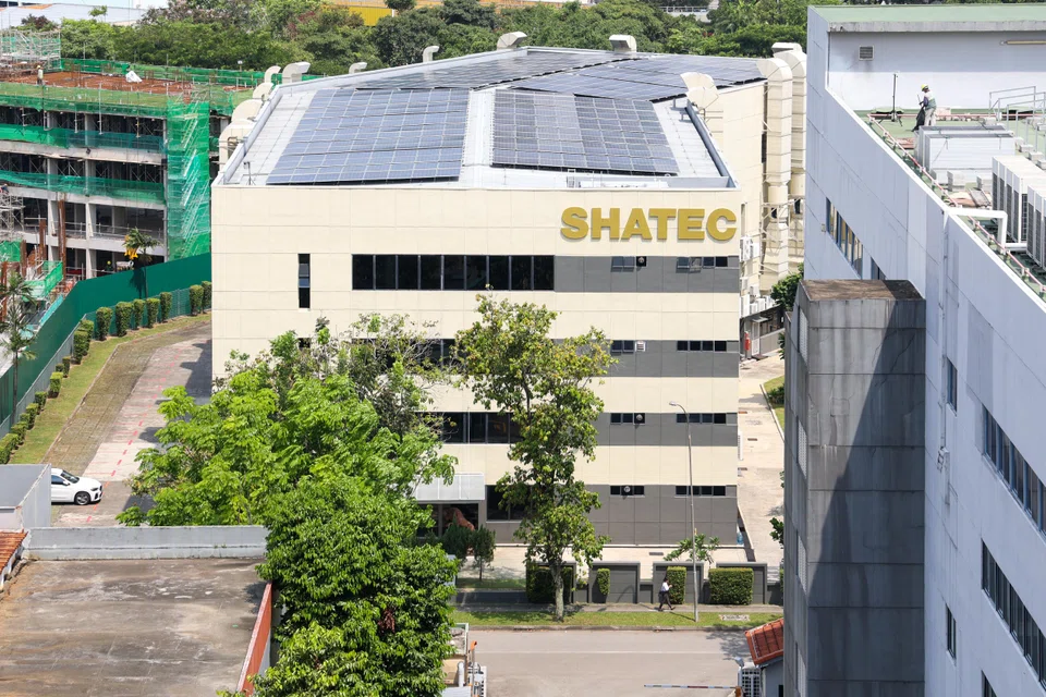 Shatec's building at 21 Bukit Batok Street 22 was put up for sale in May.