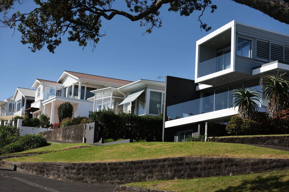Houses in Auckland, New Zealand, March 2, 2026. 