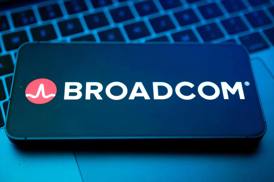 Shares of Broadcom rose about 3 per cent in extended trading.