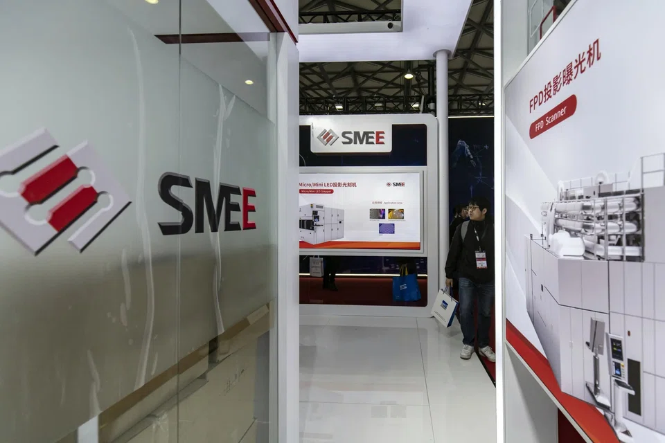 Companies like SMEE are racing to develop machines that can close the gap with suppliers like ASML Holding, which are now barred from shipping to China.