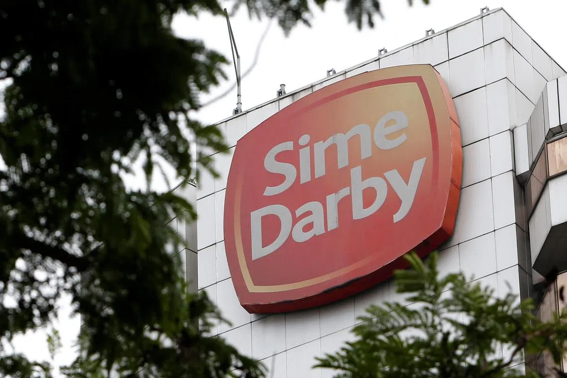 FILE PHOTO: The logo of Sime Darby is seen at its headquarters in Kuala Lumpur, Malaysia February 7, 2018. REUTERS/Lai Seng Sin/File Photo