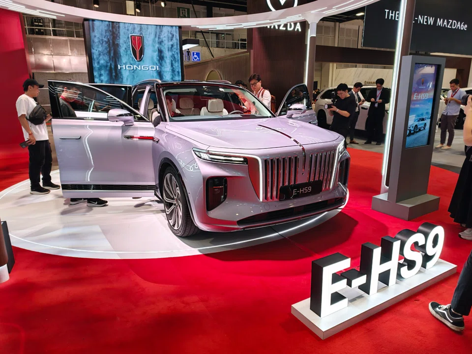 Chinese luxury car brand Hongqi has launched the E-HS9, an EV that could cost around S$500,000.