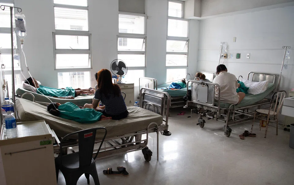 A hospital ward in Manila. Despite ongoing reforms, public healthcare spending across Asean averages just under 4% of gross domestic product, far below the Organisation for Economic Co-operation and Development average of over 9%.