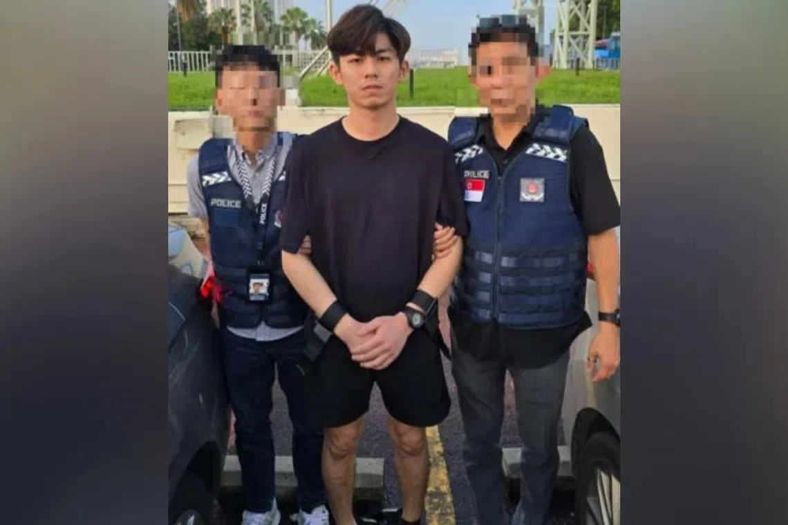 Malaysian Bernard Goh Yie Shen, believed to be a member of an organised group based in Phnom Penh, was handed over to Singapore police on Nov 17.