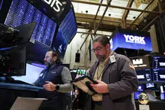 The Dow Jones Industrial Average fell 52.74 points, or 0.14%, to 48,849.03.