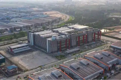 An aerial view of a DayOne data centre in Johor. DayOne is a fast-growing global digital-infrastructure platform with operations in markets such as Malaysia, Indonesia, Thailand, Japan and Hong Kong. PHOTO: DAYONE
