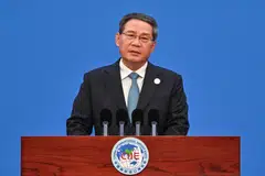 “We will continue to promote opening up, with greater inclusiveness and benefit-sharing,” Li Qiang says.
