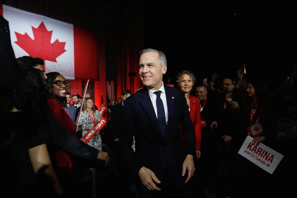 Former Bank of Canada and Bank of England governor Mark Carney won with 86 per cent of votes cast to be leader of Canada's ruling Liberal Party and will succeed Justin Trudeau as prime minister.