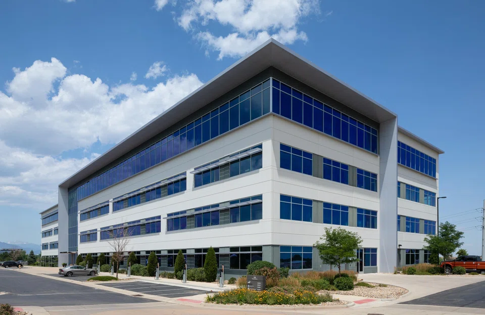 The office-focused US Reit's asset in Denver. Kore's H2 revenue is up 4.9% at US$75.6 million, and its NPI increases 10.3% to US$40 million.