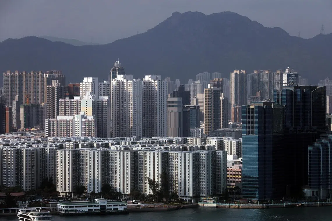 Hong Kong's property slump has restrained growth even as the Asian financial hub makes progress in other areas, such as reclaiming the world’s top spot for stock listings and further expanding its bond market.