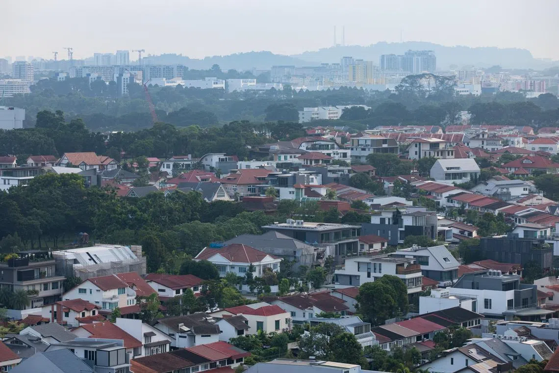 Even as household sizes shrink, landed homes retain their appeal in land scarce Singapore. 