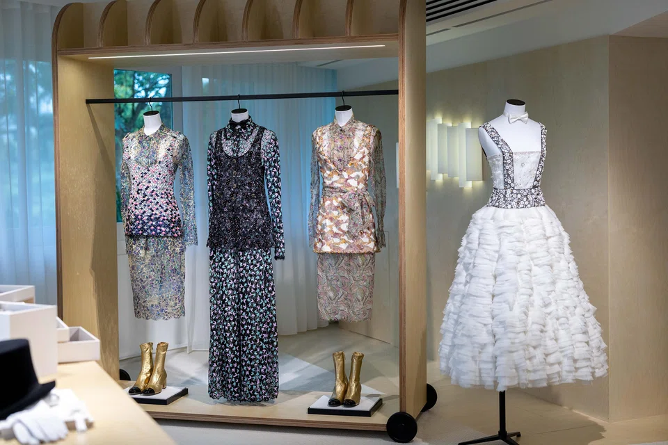 Chanel’s first haute couture presentation in Singapore was held at 11 Keppel Hill, a colonial-era bungalow which the brand refurbished and dressed for the event.  