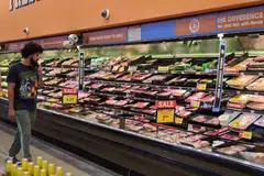 US food inflation is on the rise again; after bottoming a year ago, the food component of the consumer price index has climbed 3.2% over the past year.