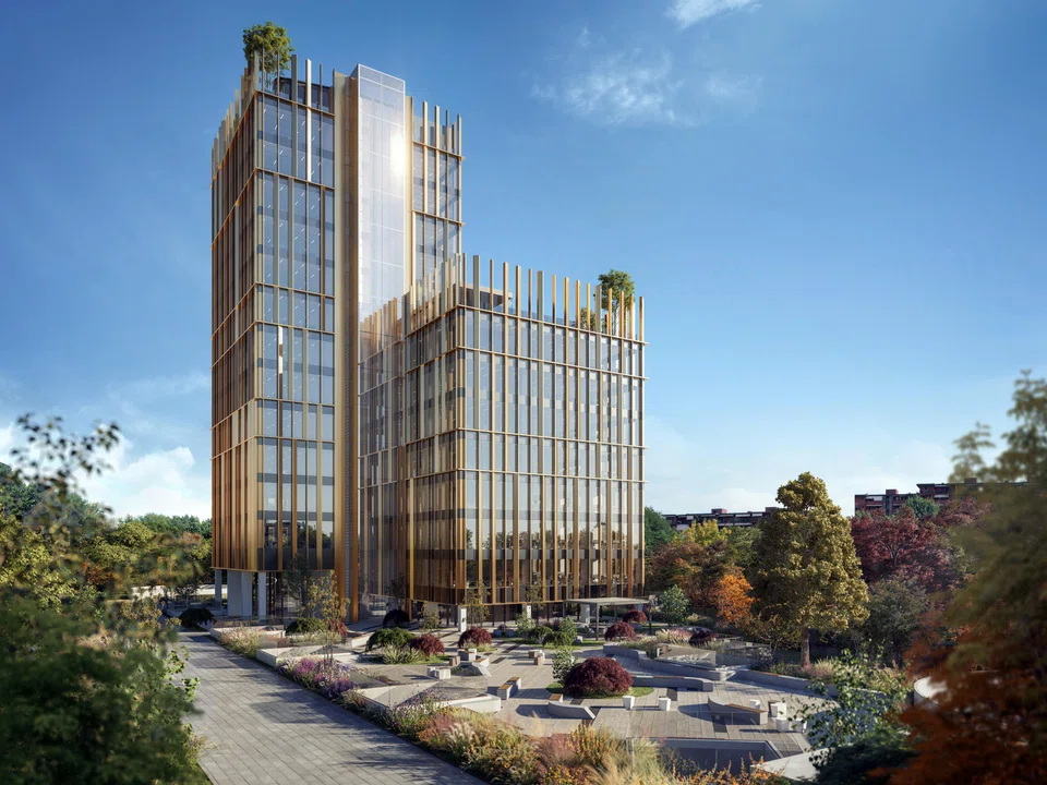 Cromwell E-Reit's Nervesa21 office redevelopment in Milan is being redeveloped. 