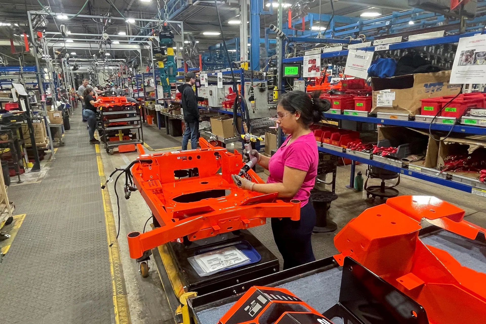 US factory headcount falling despite Trump's promised manufacturing ...
