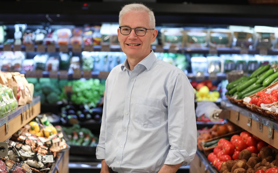 CEO Joe Stevens has seen Little Farms gain popularity among young, health-conscious, affluent Singaporeans. He hopes that the grocery chain will remain part of their lives as their families grow.