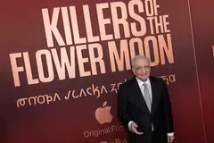 Film director Martin Scorsese arrives for Apple Original Films' "Killers of the Flower Moon" Los Angeles premiere at the Dolby theatre in Hollywood, California, Oct 16, 2023. 