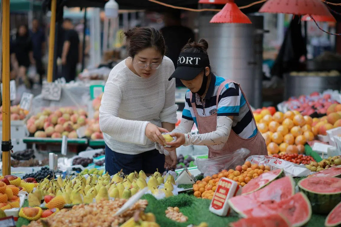 Consumer prices have fallen outright in China (above) and in Thailand. Other Asian economies, including the Philippines, are not far from deflation. 