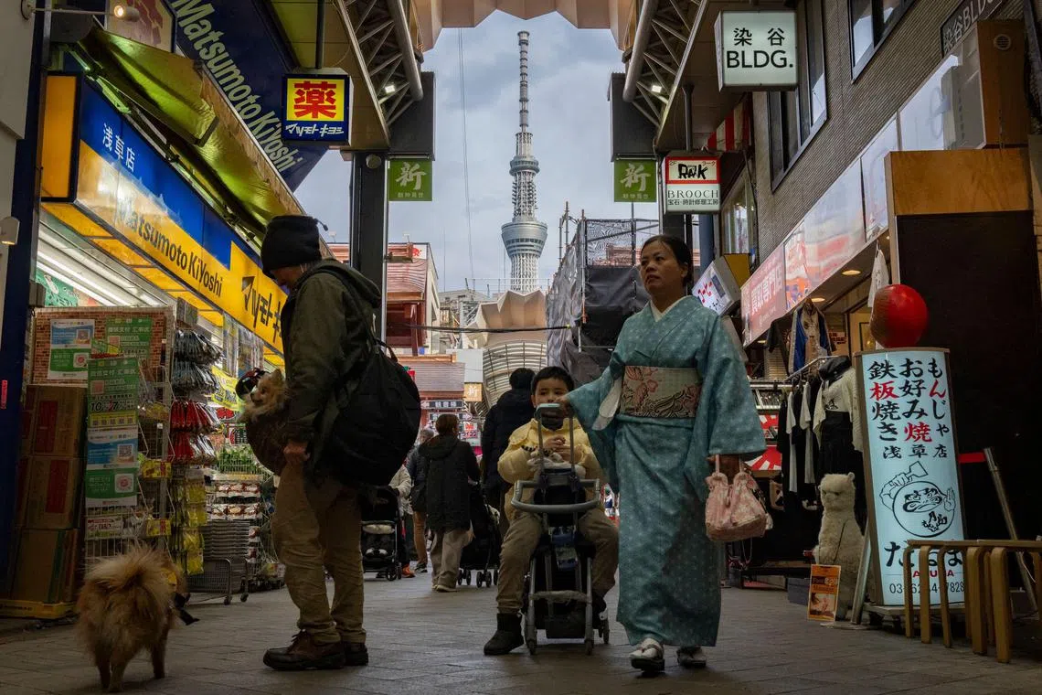 Japan is experiencing an unprecedented boom in tourism, fuelled by a weaker yen, with overseas visitors climbing 47 per cent to a record 36.9 million last year.