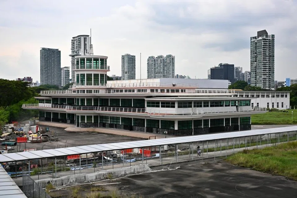 The main terminal building of the old Kallang Airport, pictured on Jun 8. 