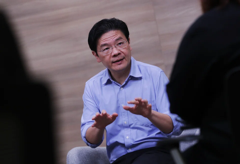 Minister for Finance Lawrence Wong