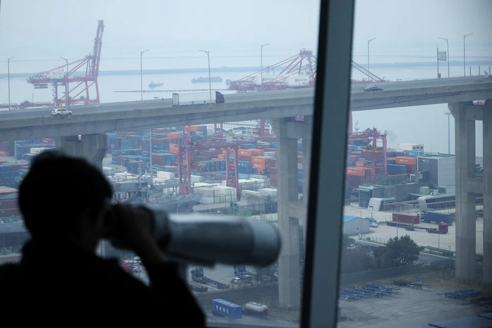 Exports have remained a key support, despite mounting protectionist threats from Washington.