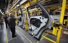 The S&P Global UK Manufacturing Purchasing Managers’ Index sank to 49.9 in October from 51.5 in September, below an initial estimate of 50.3 and just below the 50 level which divides growth from contraction in the survey.