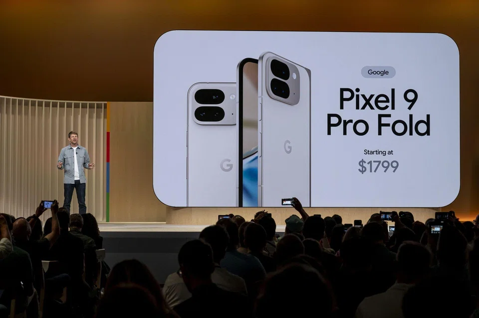 The new devices include the Pixel 9, 9 Pro and 9 Pro XL phones, as well as an upscale folding model called the 9 Pro Fold. 