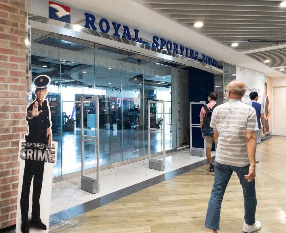 Once a retail giant with some 30 outlets in its heyday, the sports giant is now a shadow of its former self. The Northpoint outlet was shuttered when BT visited on Mar 24. 