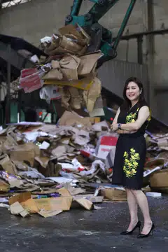 Melissa Tan, Wah & Hua general manager, strives to break down the social stigma around the waste management industry.