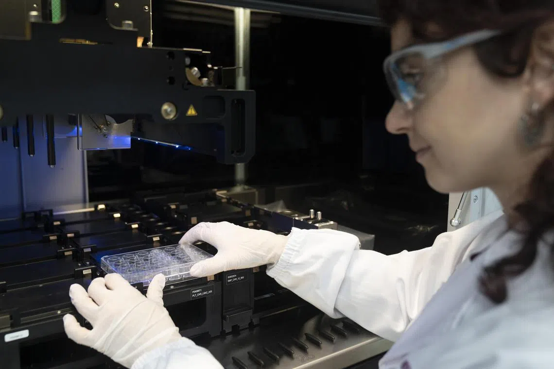 German conglomerates such as Evonik (above) and BASF have expanded their presence in Singapore, making high-end investments in sectors in the chemicals industry.