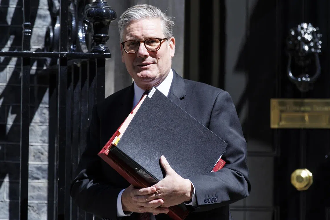 There is growing support in some parts of the UK population for rejoining the European Union, but British Prime Minister Keir Starmer has ruled out EU membership.