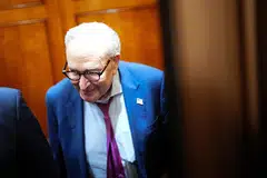 Democrat Chuck Schumer could not be persuaded and voted against the Bill that would end the shutdown.