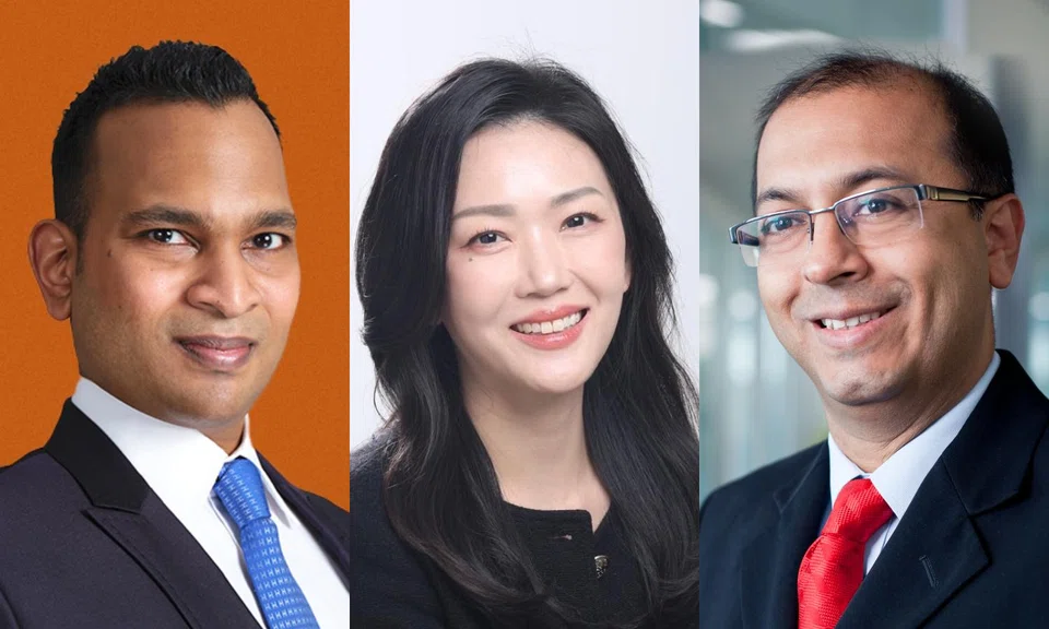 From left: Vikna Rajah, partner, Rajah & Tann; Huang Jingsi, senior vice-president and global head of tax at Olam Agri & Olam Group; Rohan Solapurkar, tax and legal leader, Deloitte Singapore.