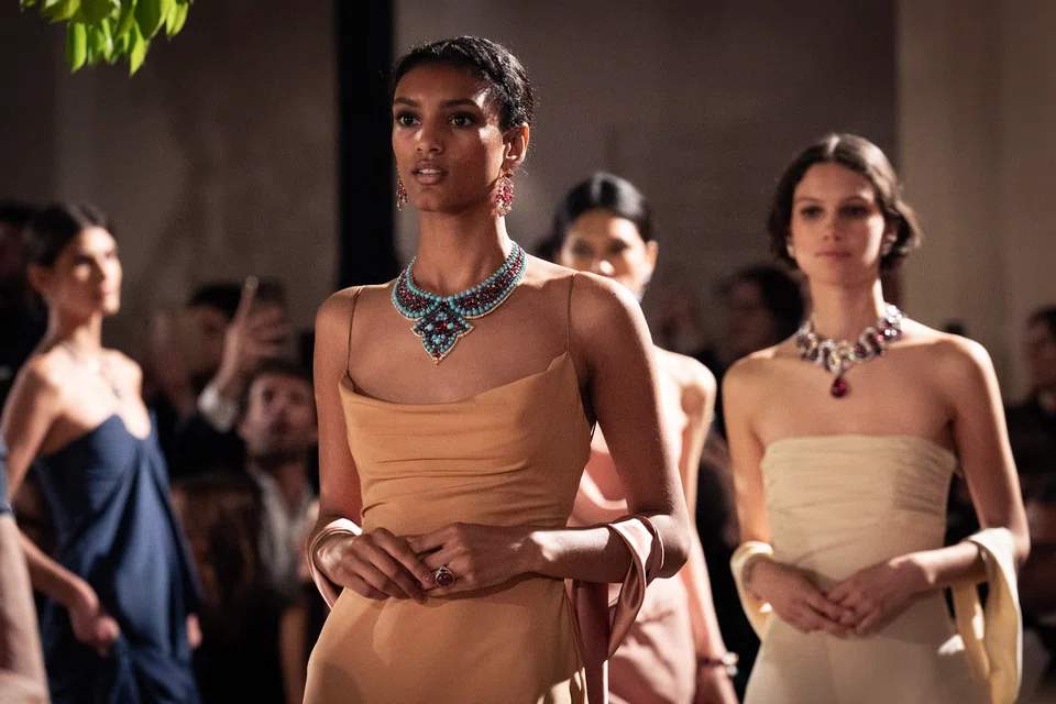 High jewellery launches, such as Bvlgari's pictured here, are eagerly anticipated affairs.