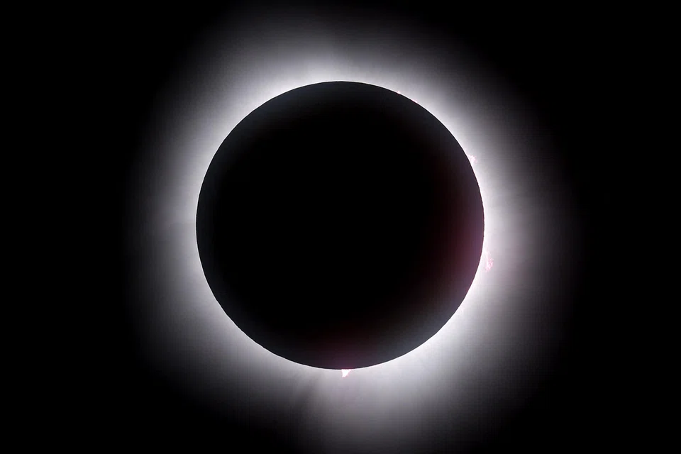 It was the first total eclipse to sweep across a large swathe of North America since 2017 and will be the last one visible from the contiguous United States until 2044.