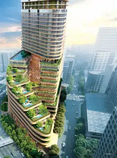 An artist's impression of Newport Residences which will be built on the site of the former Fuji Xerox Towers on Anson Road. 

