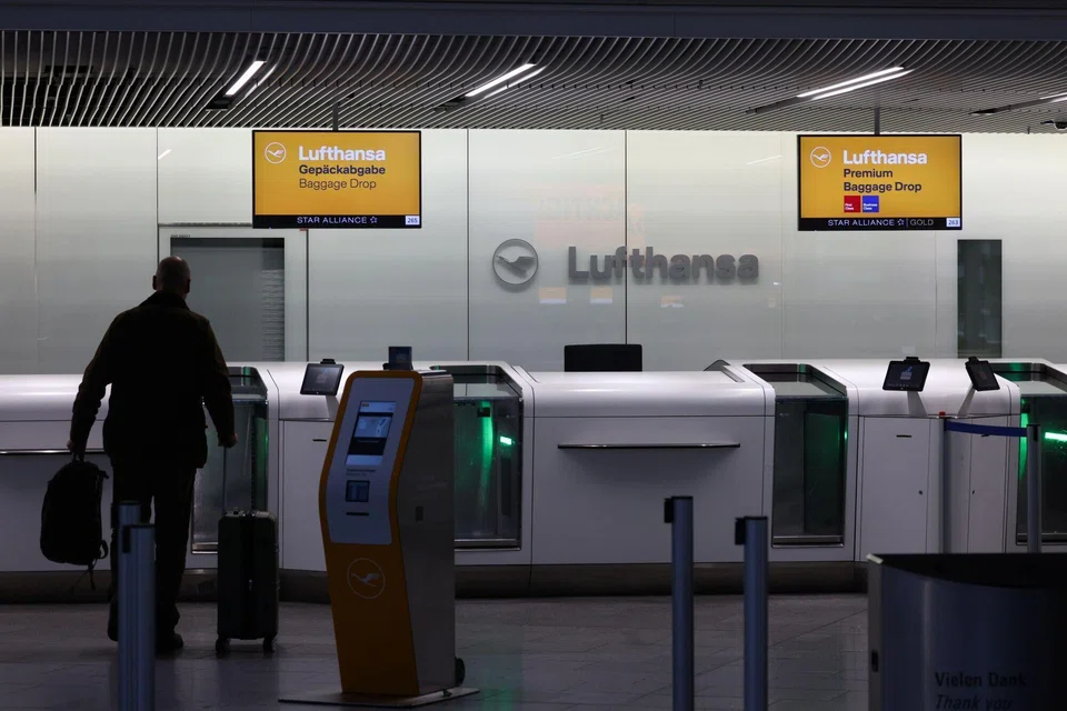 Lufthansa flights from Germany to several Middle Eastern destinations are exempt due to the current conflict in the region.