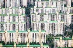 Mortgage loans jumped by 7.0 trillion won compared with 4.2 trillion won the previous month.