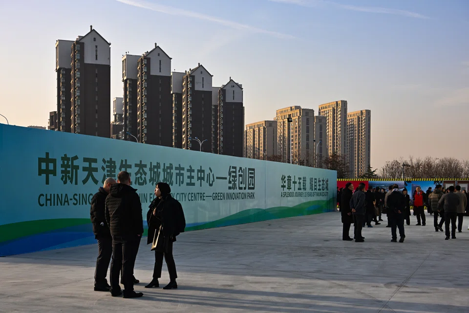 Singapore and China's government-to-government projects include Tianjin Eco-City.