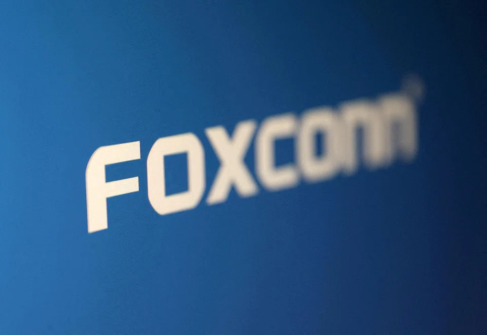 Foxconn says net profit for the April-June quarter slips to NT$33 billion.