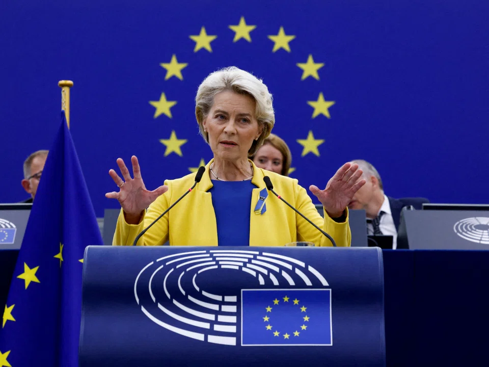 European Commission President Ursula von der Leyen has called for changes to EU state aid rules to address "distortions" created by America's Inflation Protection Act.