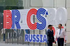 The potential benefits for joining Brics go beyond geopolitics. The bloc’s members have agreed to pool US$100 billion of foreign-currency reserves, which they can lend to each other during emergencies. 