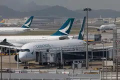 Cathay Pacific says six of the 15 aircraft needing engine fuel lines replaced have been repaired and are cleared to operate. The remaining nine are expected to be fixed and ready by Saturday.