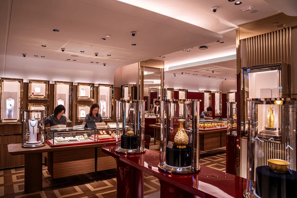 Chow Tai Fook has been campaigning to lift its image, positioning itself closer to premium labels such as Tiffany and Cartier instead of a traditional gold retailer. 
