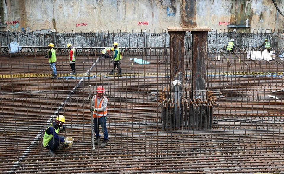 Construction demand in the Republic is projected at S$47 billion to S$53 billion in 2025, driven by mega projects such as the Cross Island Line.