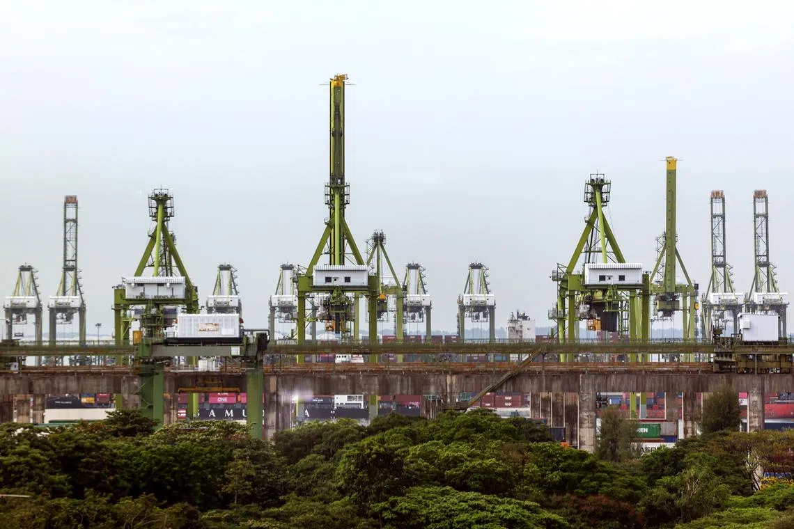 Reclamation works are expected to be conducted at the Keppel and Tanjong Pagar terminals, after they relocate to Tuas around 2027.