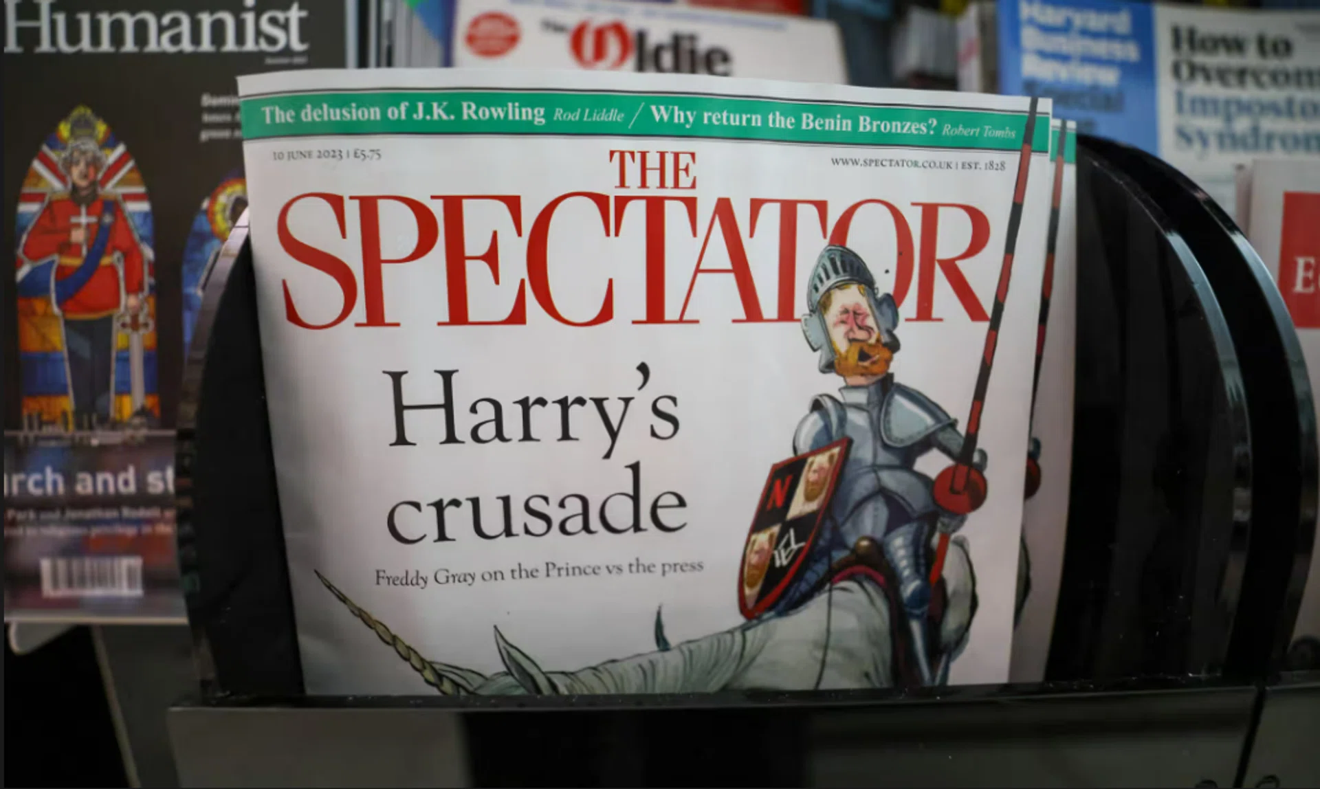 Hedge fund chief Paul Marshall buys The Spectator for £100 million - The  Business Times