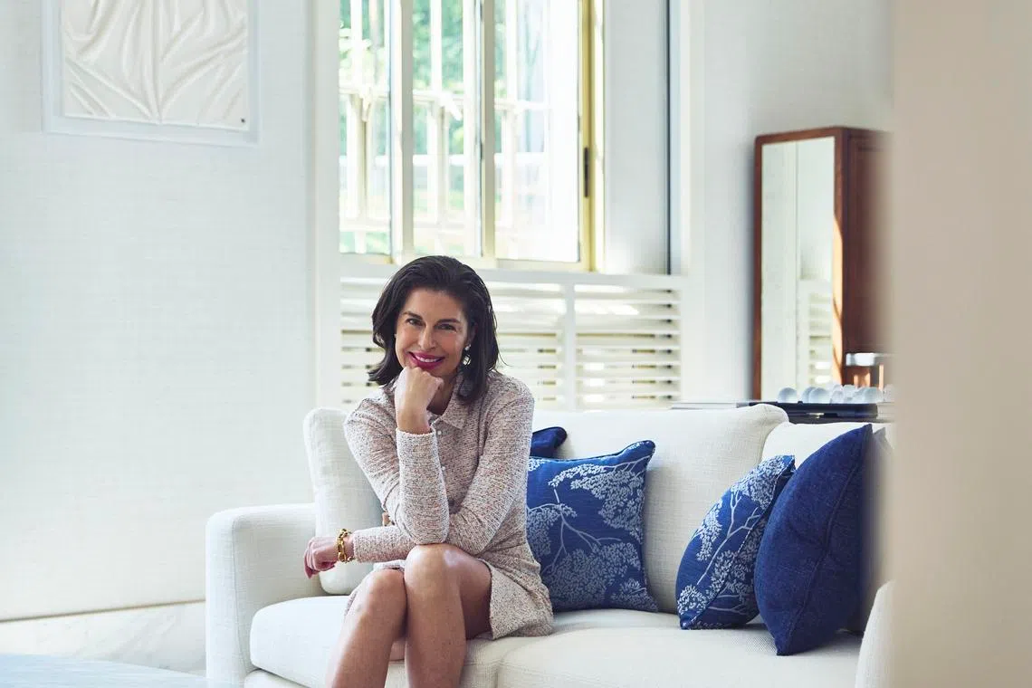 Mollie Rogers Jean De Dieu says engagement is not about presence – it’s about emotional connection. She wears a tweed coat and leather pumps from Longchamp. 