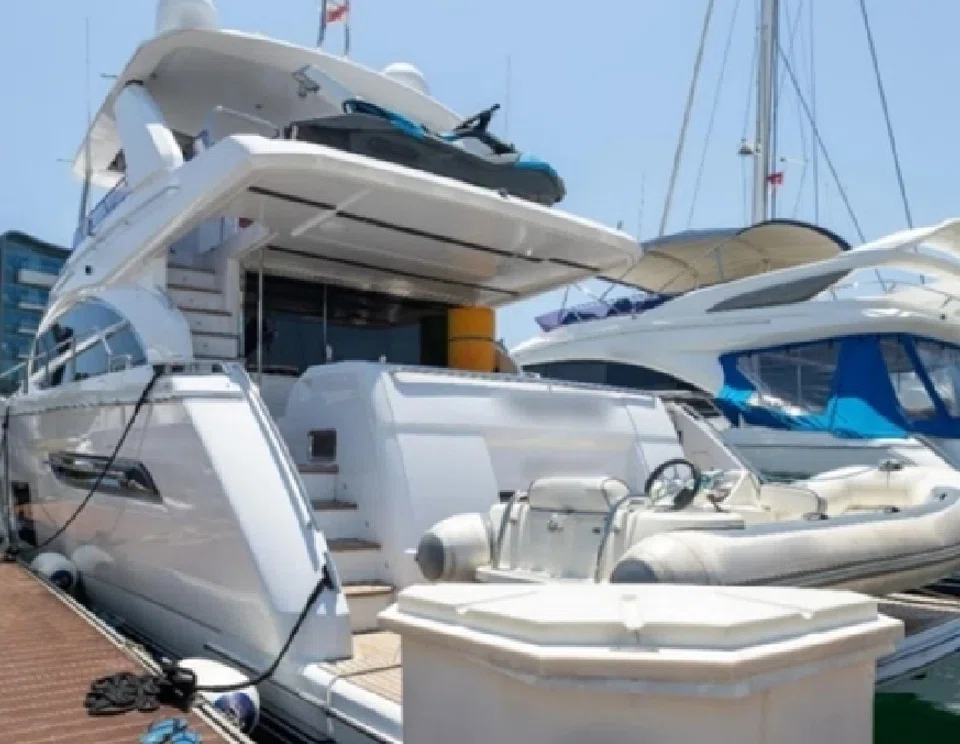 Assets including a yacht, 11 cars and multiple bottles of liquor are also subjected to prohibition of disposal orders.